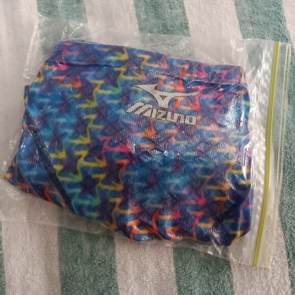 UNIQUE MIZUNO SWIM JAMMER, RAINBOW STARS, JAPANESE SIZE "L" (~32") (Pre-Owned) - Picture 8 of 8